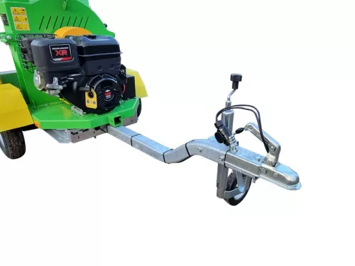 Victory BX-2000-E wegtoegelaten (CoC-papier) houtversnipperaar, houthakselaar met Briggs&Stratton motor met e-starter; schijfelhakselaar